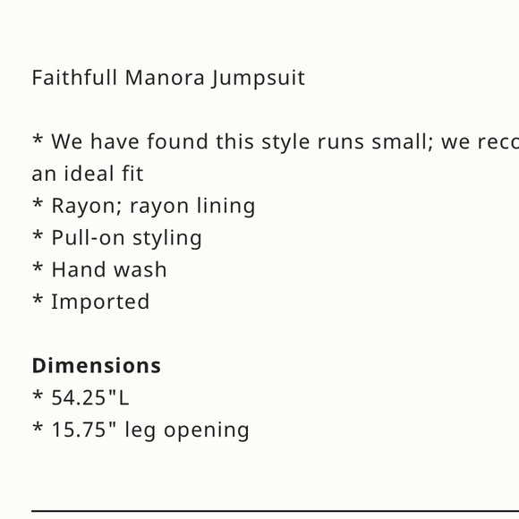 Anthropologie Faithful to the brand Manora jumpsuit - Picture 5 of 5